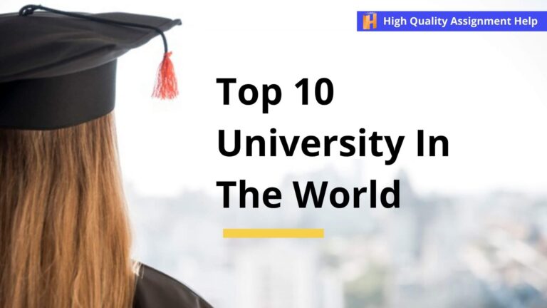 Top 10 Universities in the World