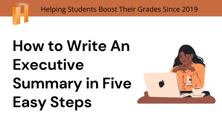 How to write an executive summary in five easy steps?